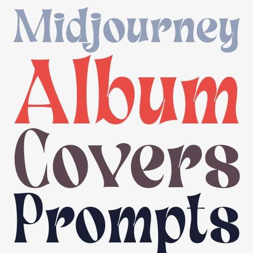 Thumbnail of Midjourney Album Covers Prompts